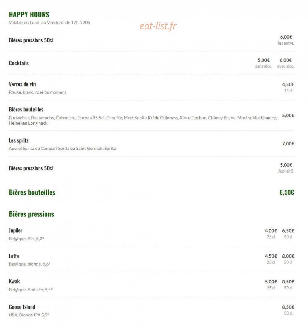 Le QG — carte page 1