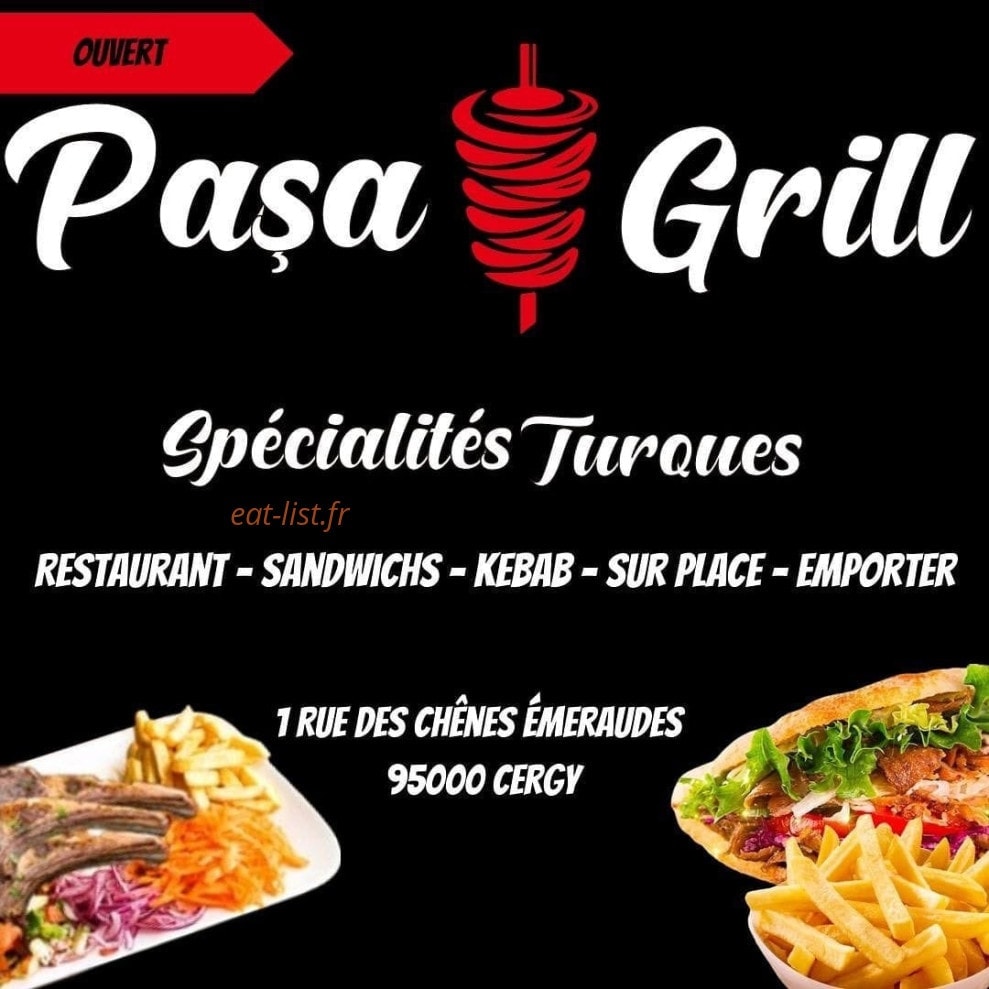 Pașa Grill — carte page 1