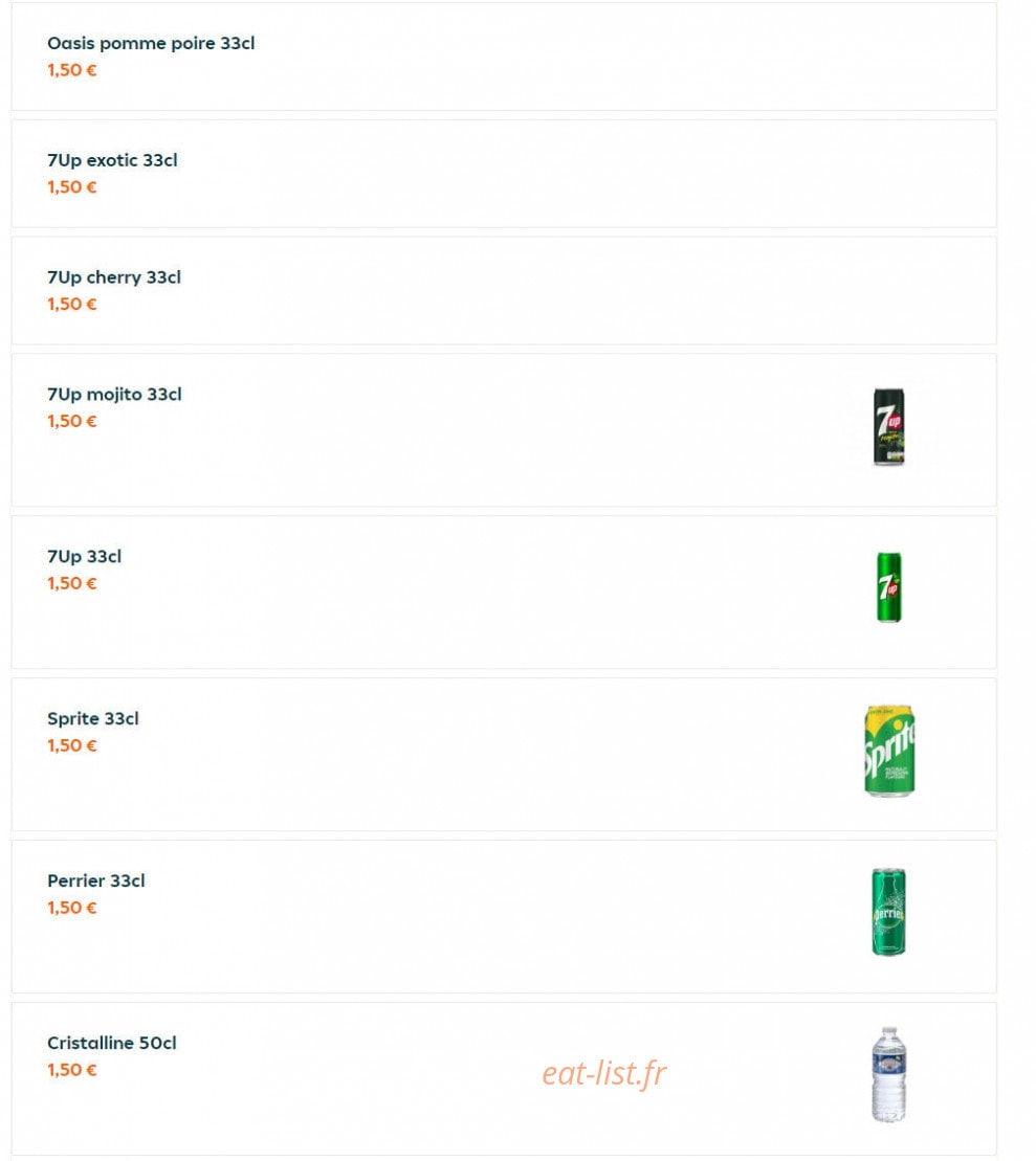 Poppy's — carte page 6