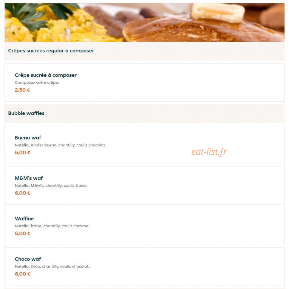 Poppy's — carte page 2