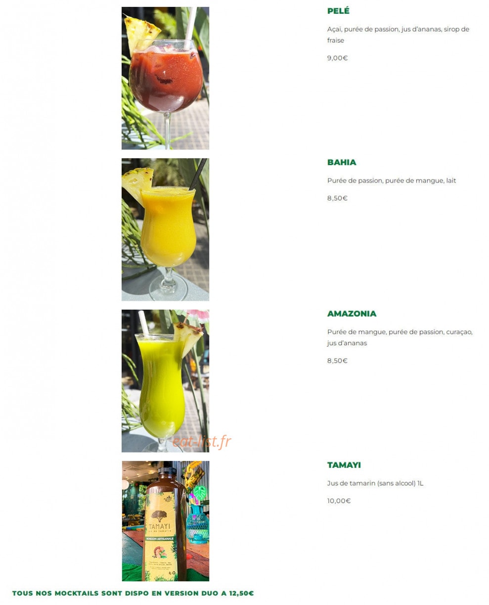 Rodizio Brazil — carte page 5