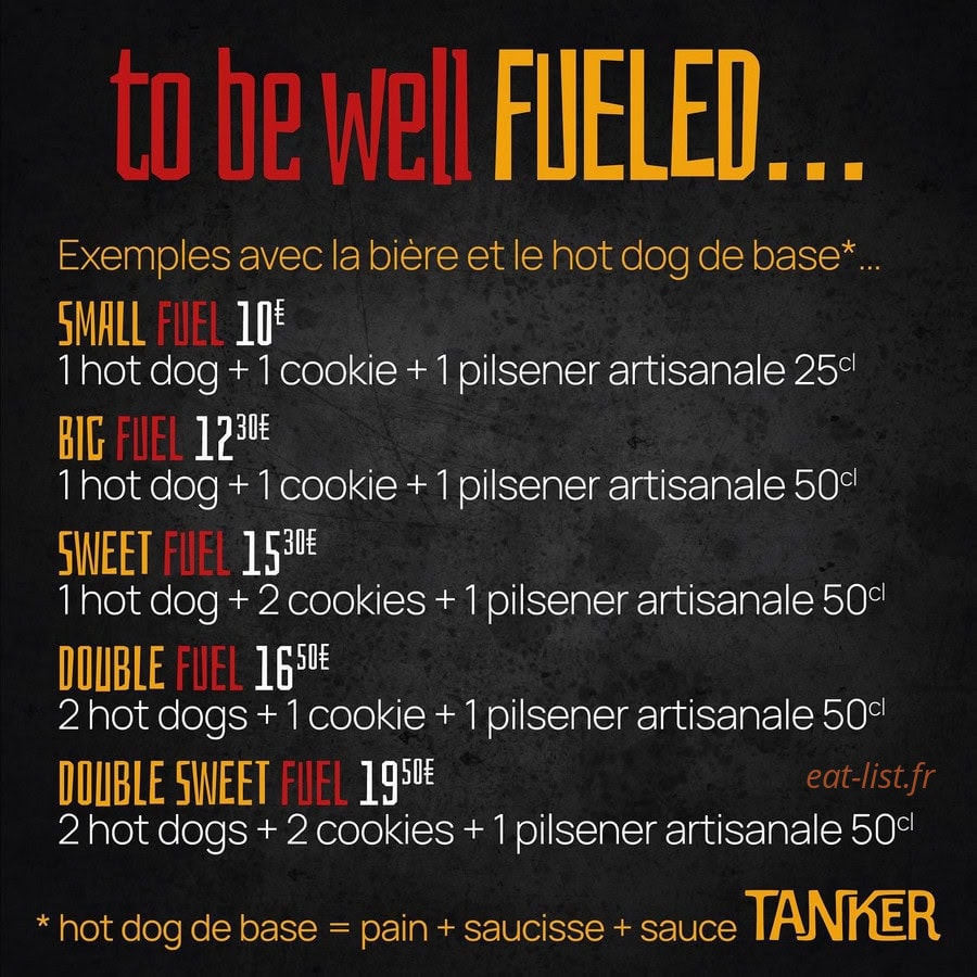Tanker — carte page 1