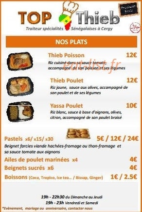 Top thieb — carte page 1