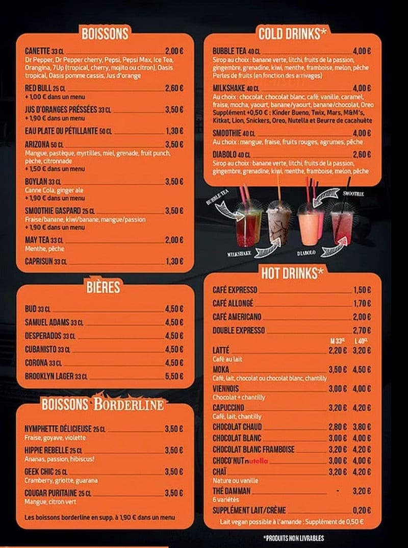 Bagel Strip — carte page 3