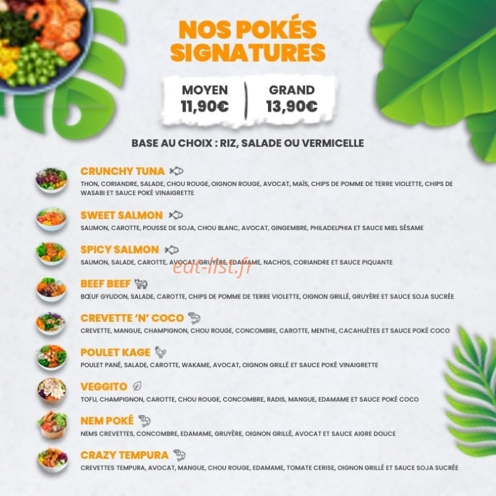 Bubble Poké — carte page 2
