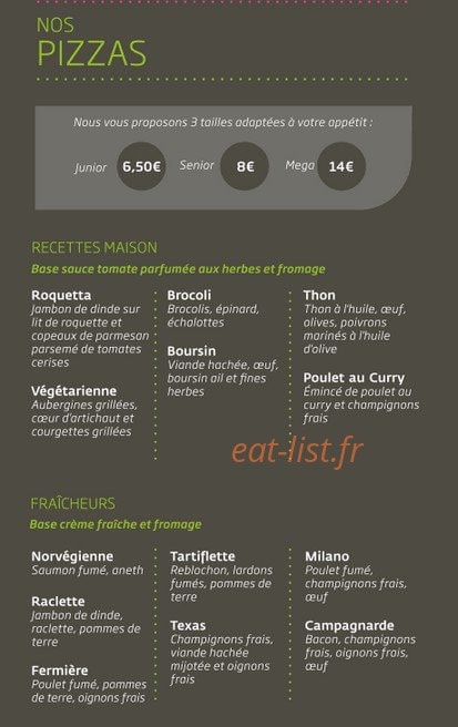 Fresh&Cie — carte page 2