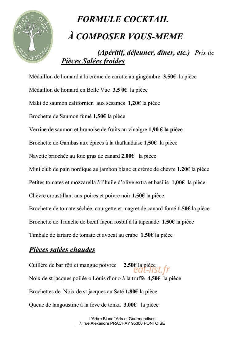 L'arbre blanc — carte page 5