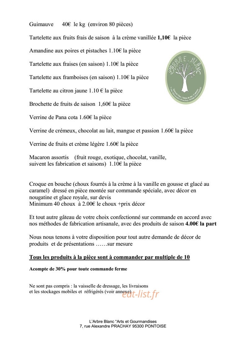 L'arbre blanc — carte page 7