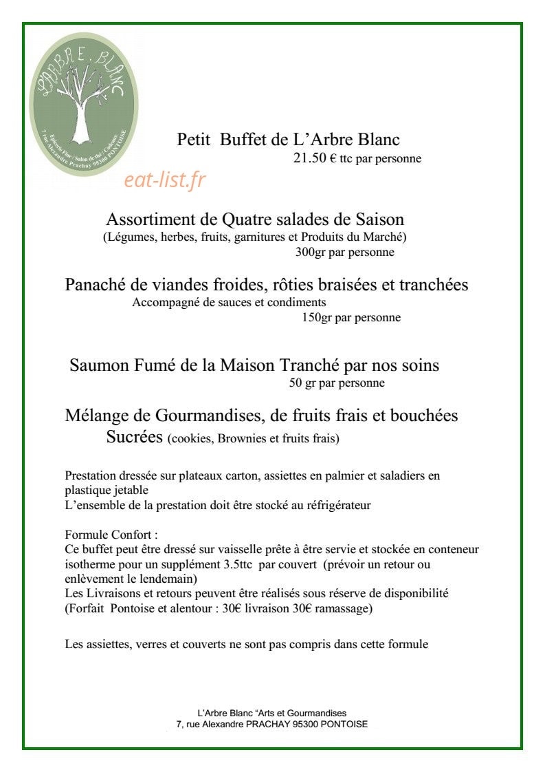 L'arbre blanc — carte page 1