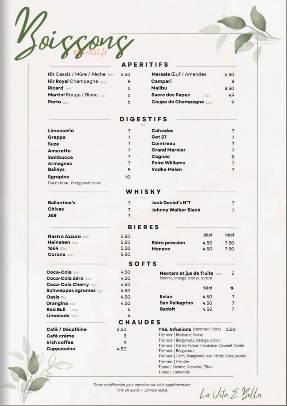 La Vita È Bella — carte page 4