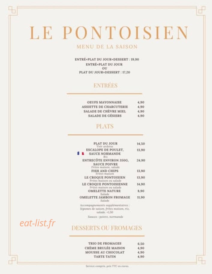 Le Pontoisien — carte page 1