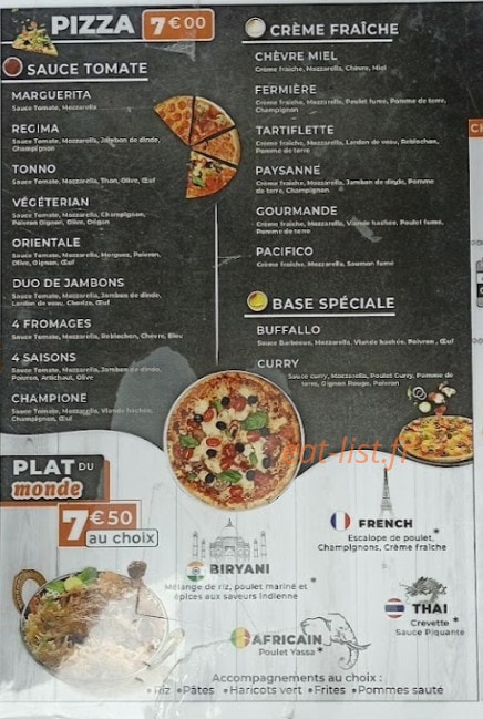 Naan's Chicken — carte page 2
