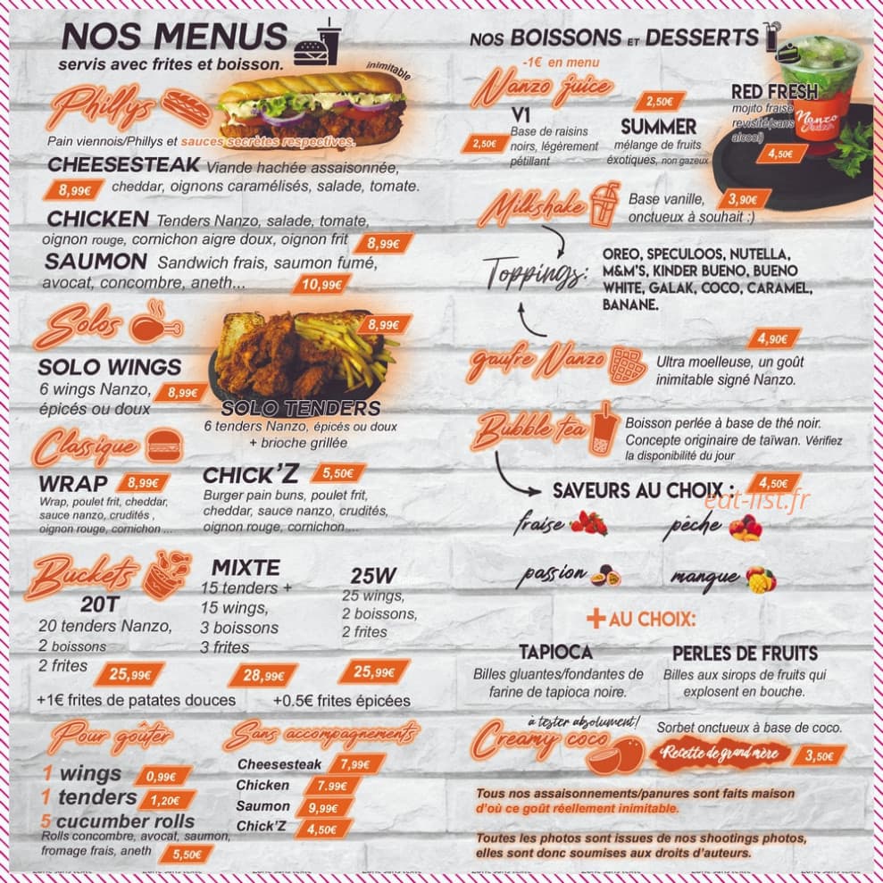 Nanzo — carte page 1