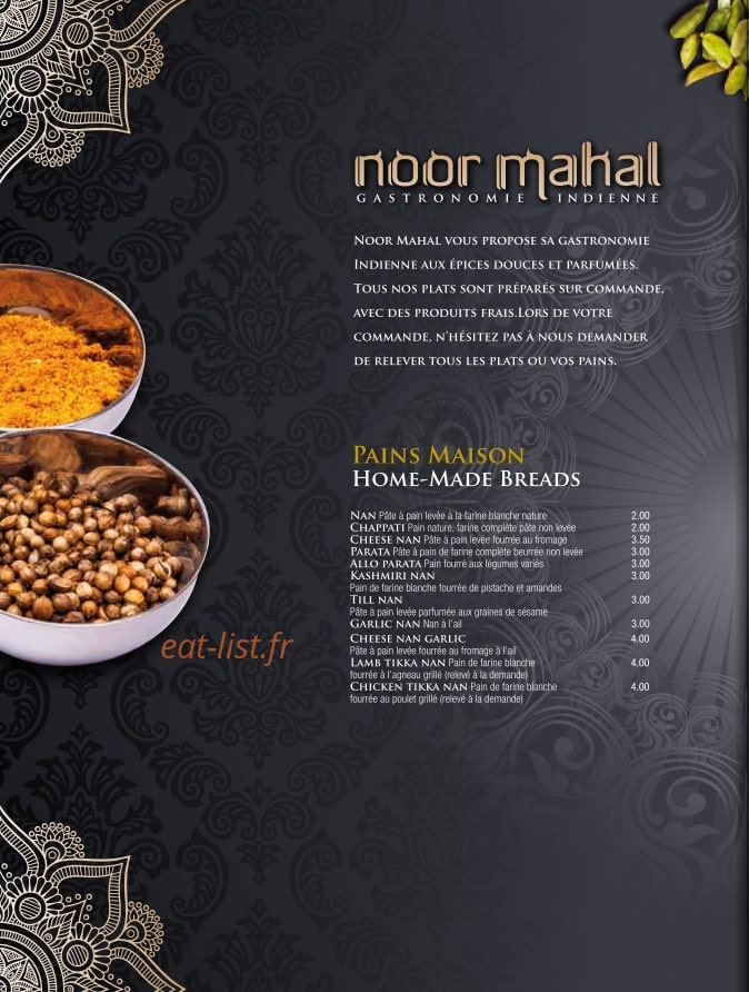 Noor mahal — carte page 4