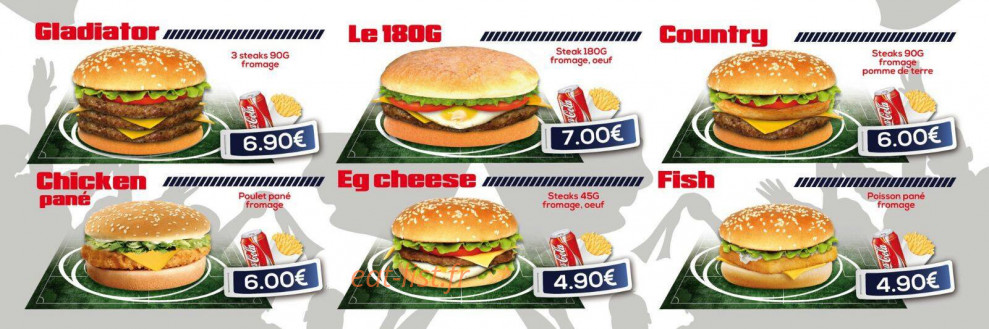 Paris Tacos — carte page 1