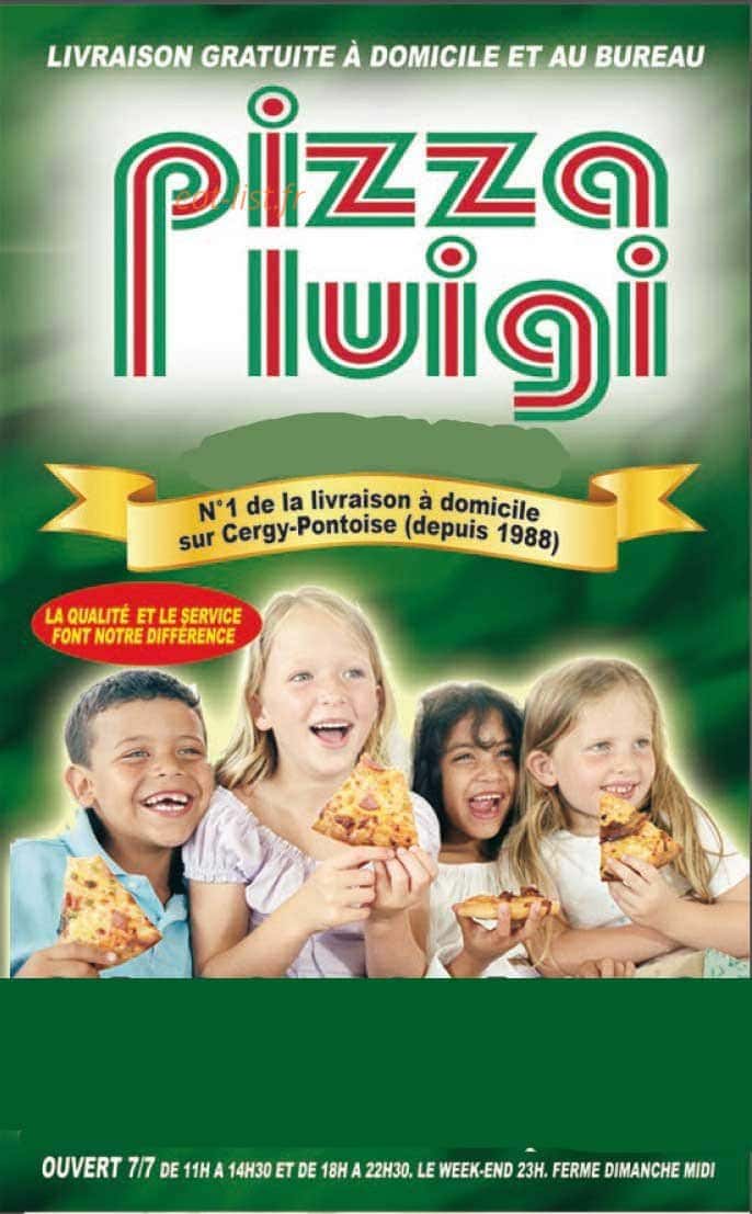 Pizza Luigi — carte page 1