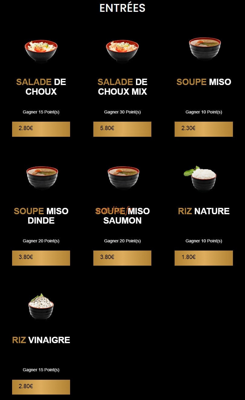 Sushi Green — carte page 5