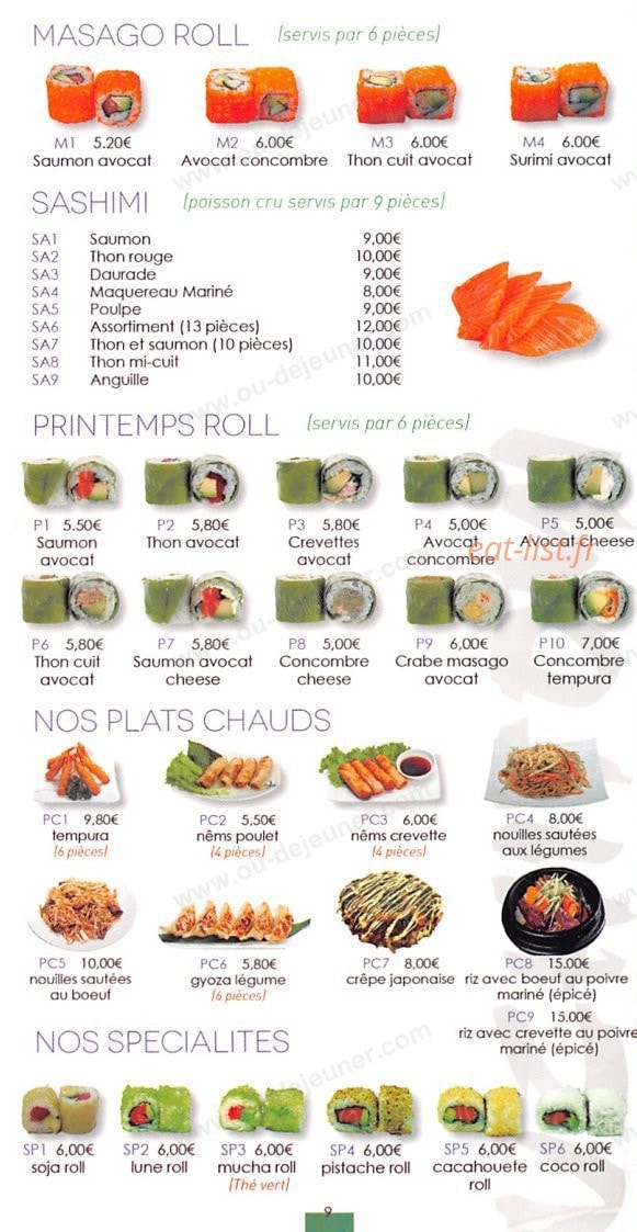Uchi tomi — carte page 9