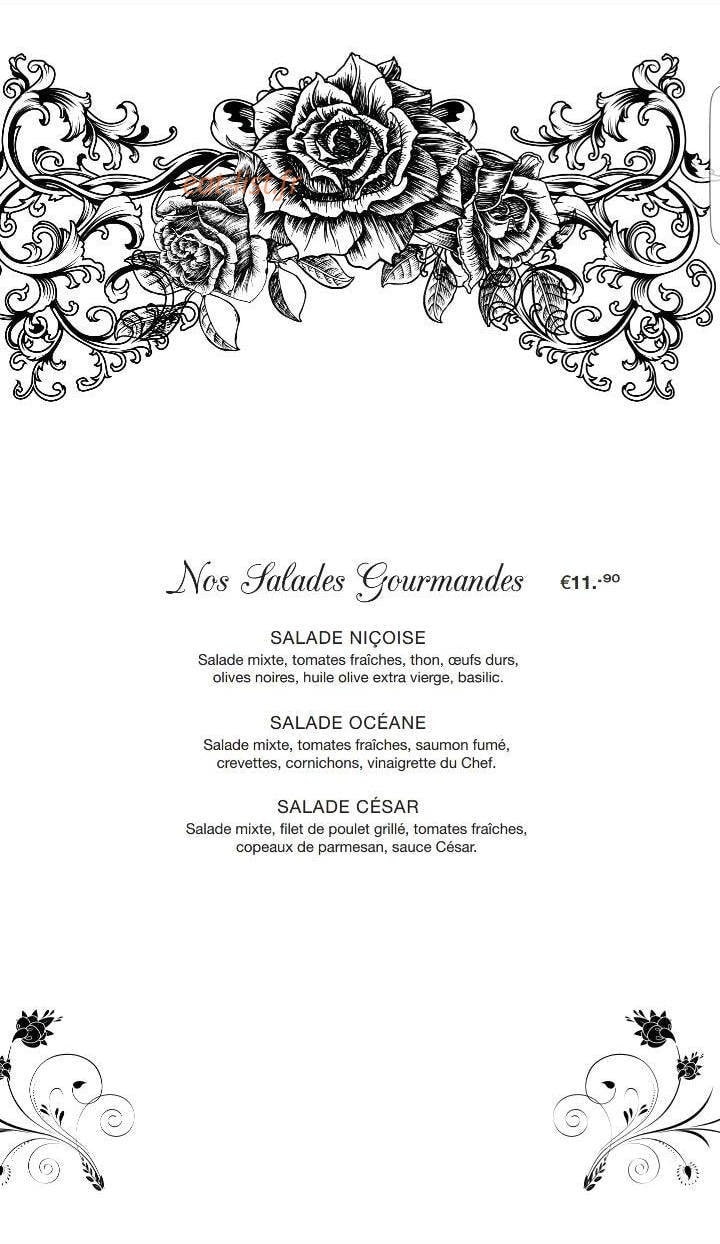 Au miel d'orient — carte page 2