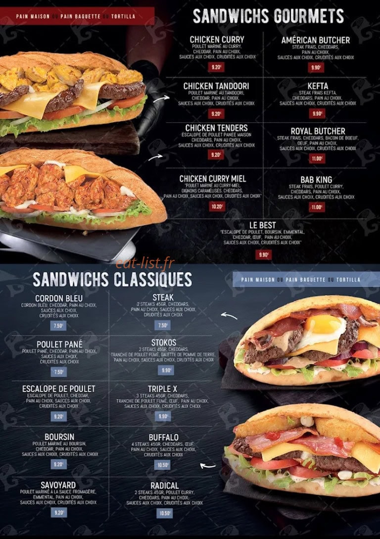 Bab Butcher — carte page 4