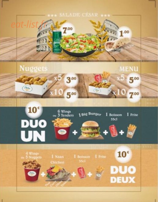 Chicken Story — carte page 3