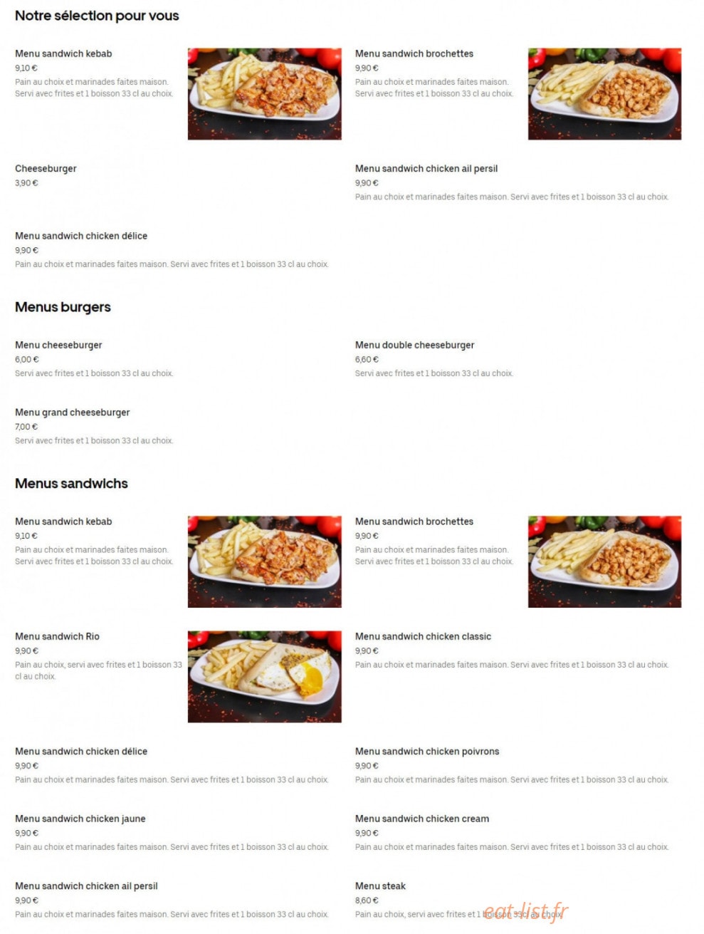 Cool Time — carte page 1