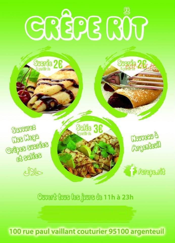 Crêpe Rit — carte page 1