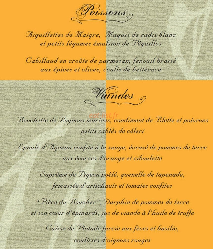 La Ferme d'Argenteuil — carte page 3