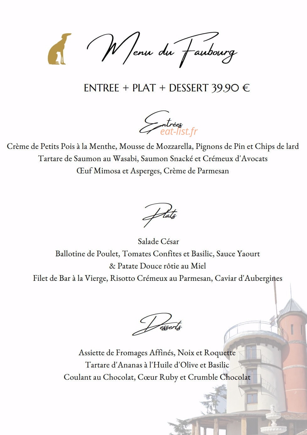 Le Faubourg du Moulin — carte page 3