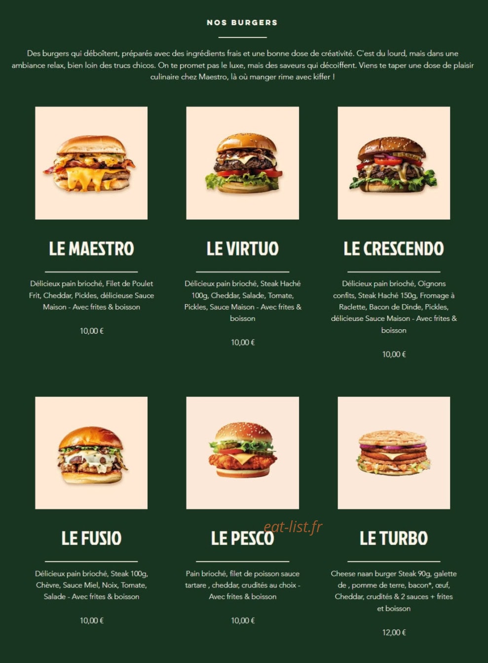 Le Maestro — carte page 6