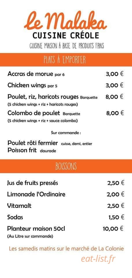 Le Malaka — carte page 2
