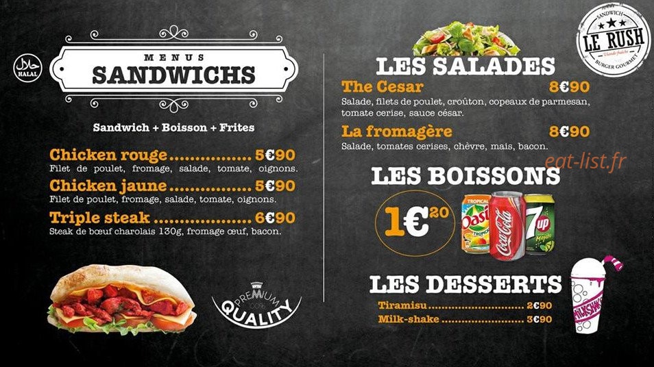 Le Rush — carte page 3