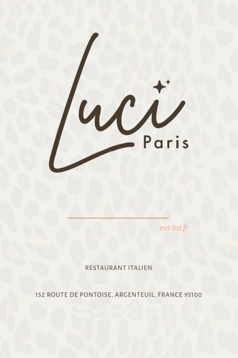 Luci — carte page 1