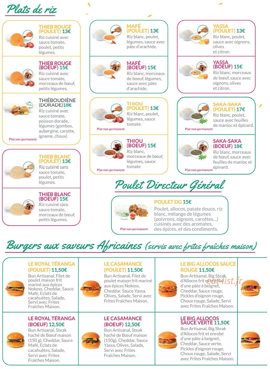 Mama Rice — carte page 2