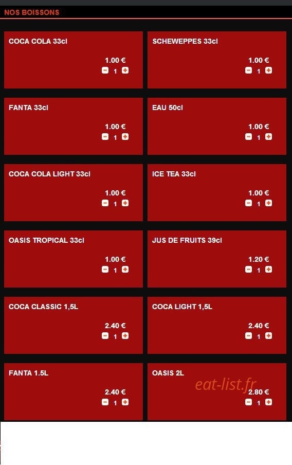 MP  pizza — carte page 10