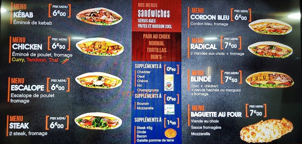 O'dwich — carte page 3