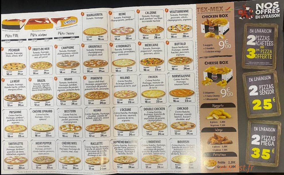 Pizza Must — carte page 2