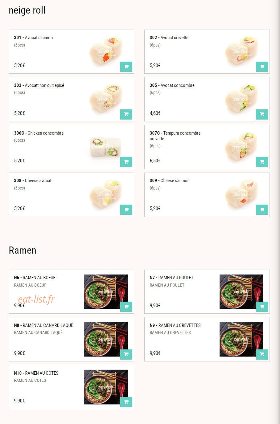 Zen — carte page 6