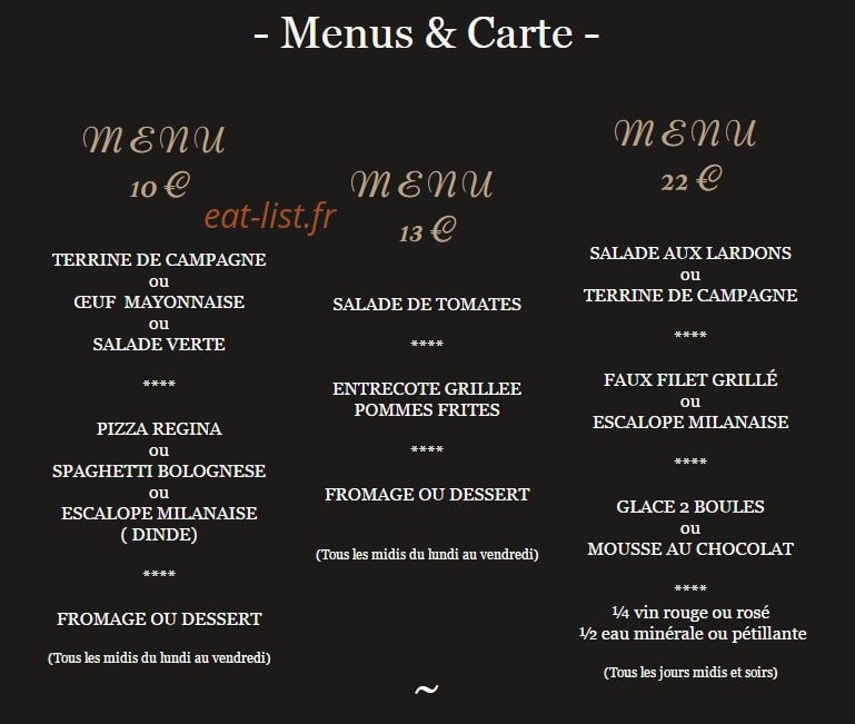 Casa Mona — carte page 1