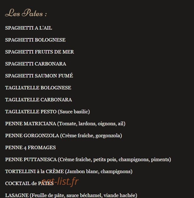 Casa Mona — carte page 3