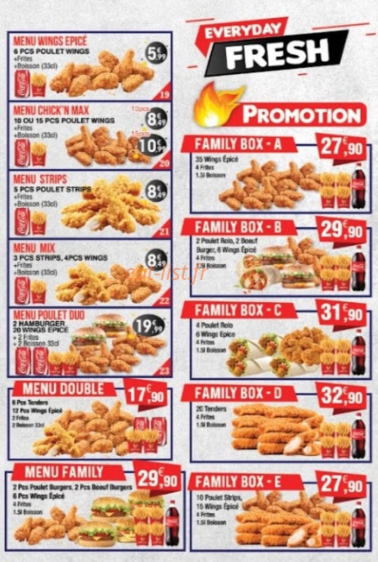 Chick'n Max — carte page 5