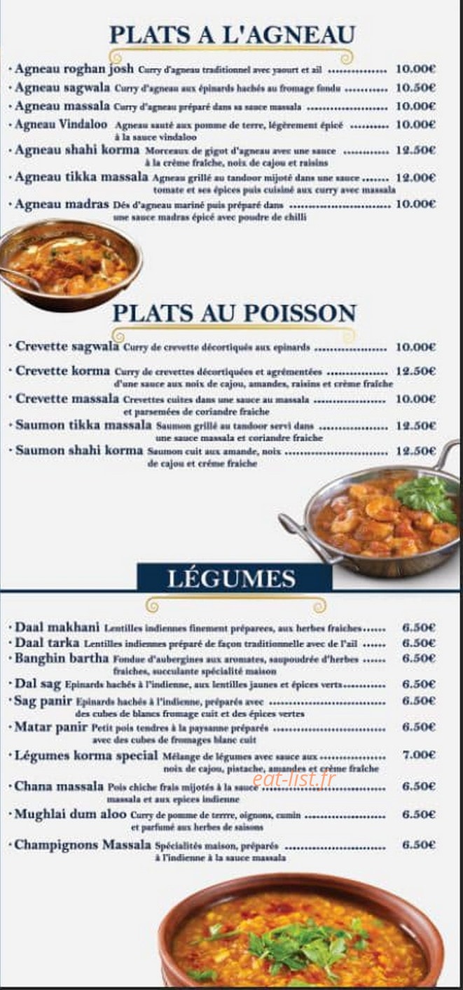 Kayani Kitchen — carte page 4