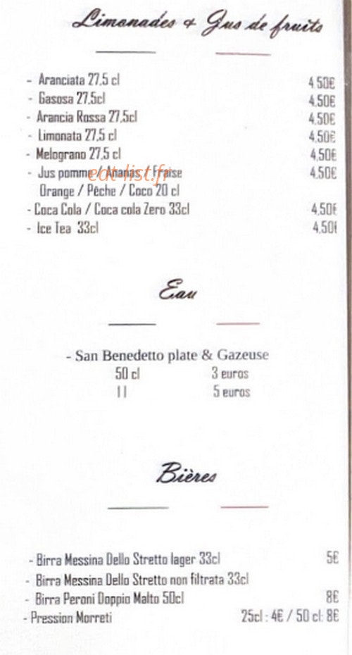 La Magia — carte page 4