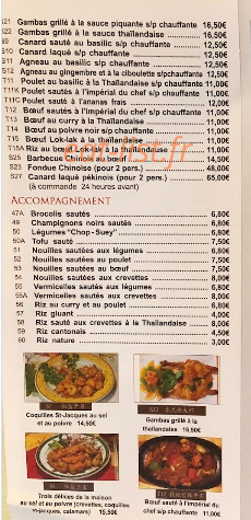 Le Soleil Sannois — carte page 3