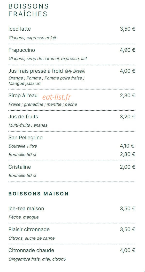 Nachca — carte page 10