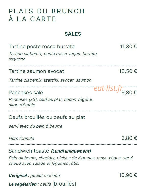 Nachca — carte page 2