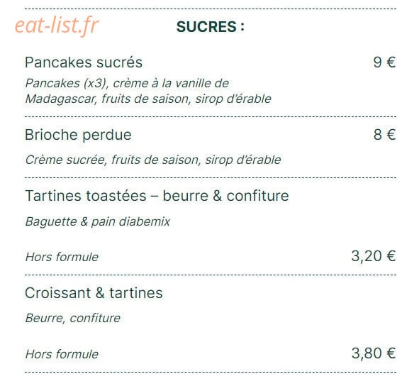 Nachca — carte page 3