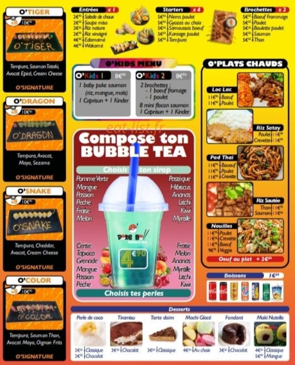 O'poke boll — carte page 6