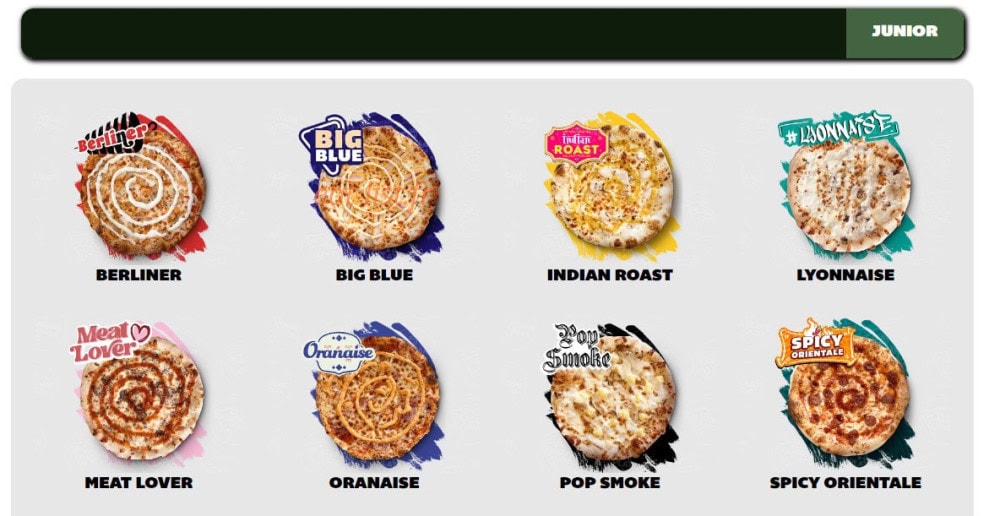 Platane Pizza — carte page 7