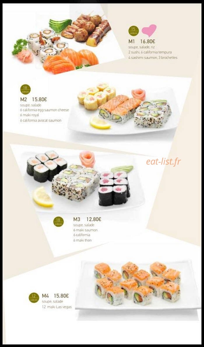 Au comptoir d'asie — carte page 4